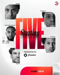 炸金花规则-老鹰首发：基斯珀特、约翰逊、奥孔古、戴森、亚历山大-沃克